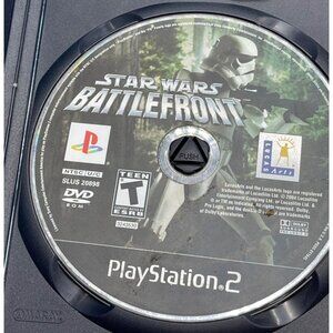 Starwars battlefront play station 2 DVD rated T 2004 READ